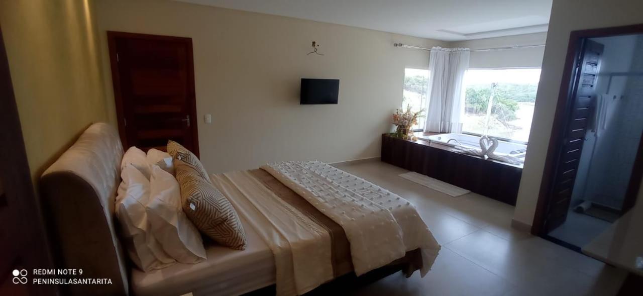 Pousada Peninsula Santa Rita Guarapari Eksteriør billede