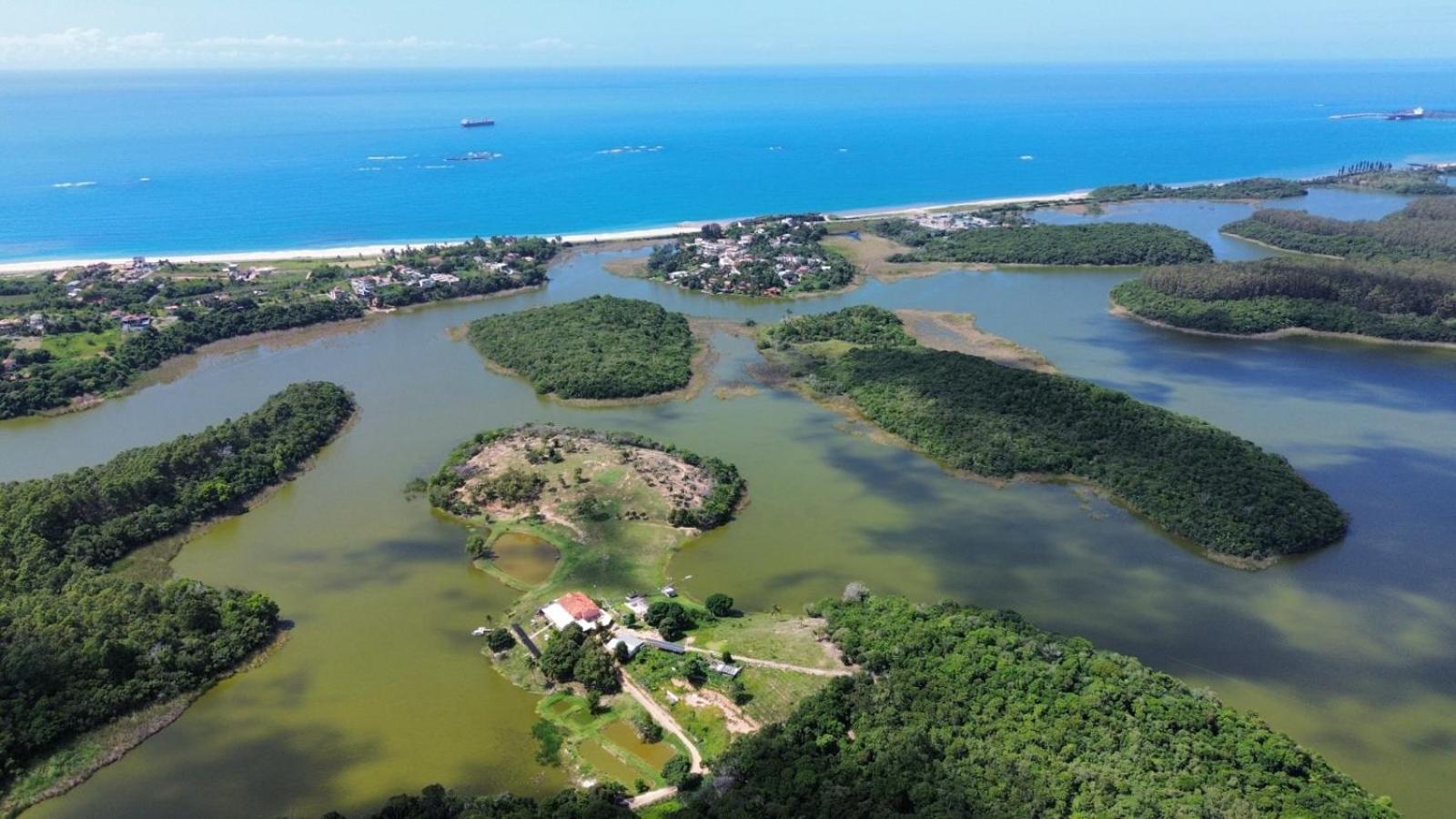 Pousada Peninsula Santa Rita Guarapari Eksteriør billede