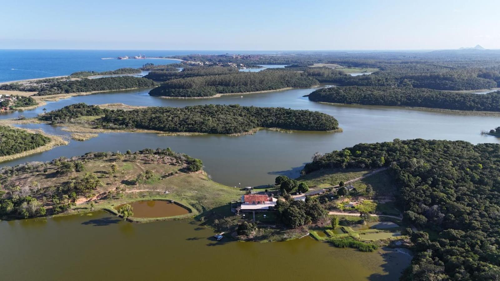 Pousada Peninsula Santa Rita Guarapari Eksteriør billede